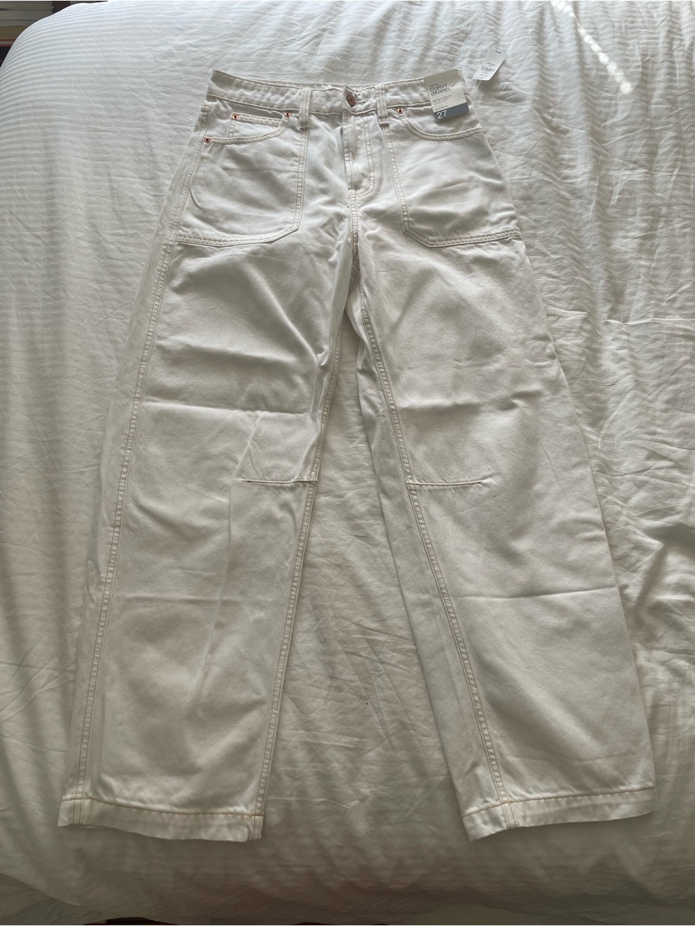 Gap High Rise Curvy Barrel Jean
